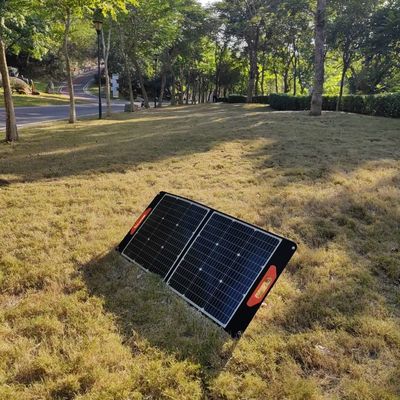 100W czarny elastyczny panel słoneczny MSDS UN38.3 składany panel słoneczny