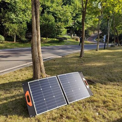 100W czarny elastyczny panel słoneczny MSDS UN38.3 składany panel słoneczny