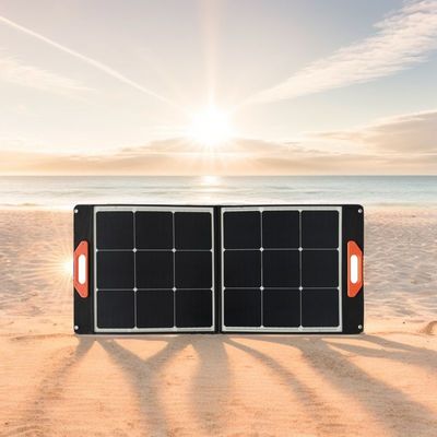 100W czarny elastyczny panel słoneczny MSDS UN38.3 składany panel słoneczny