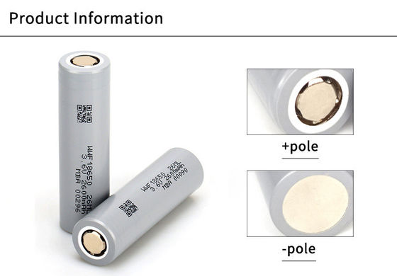 3.6V 2600mAh Ładowalna bateria litowo-jonowa 18650 Bateria do niskich temperatur