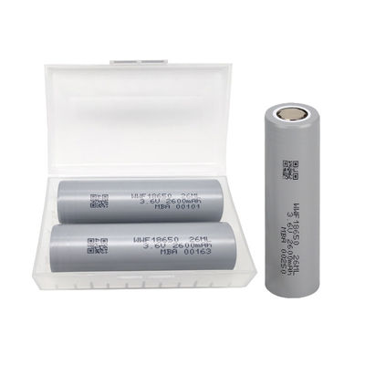 Niska temperatura 3,6 V 18650 zestaw baterii NCA 2600mah Li-ion bateria