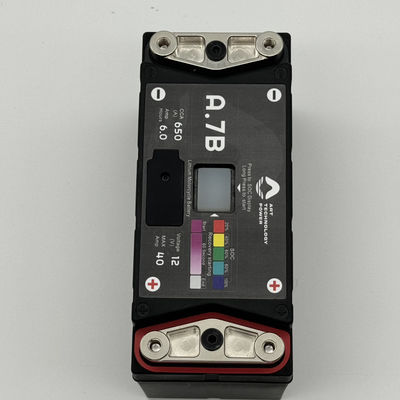 Czarny LiFePO4 12V akumulator do startu motocykla A7BS 650 Peak CCA