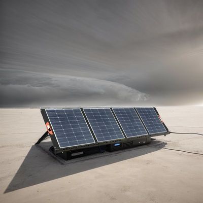 Elastyczny składany lekki panel fotowoltaiczny Sunpower o mocy 60 W z monokrystalicznym krzemieniem