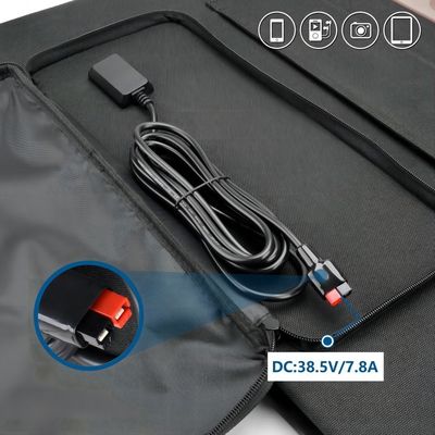 Monokrystaliczny przenośny panel słoneczny 300W Film słoneczny