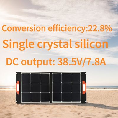 Podróże na świeżym powietrzu niezbędne 300W składane monokrystaliczne panele słoneczne do zasilania