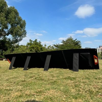 Szybkie ładowanie składany zestaw paneli słonecznych dostosowany 100w przenośny panel słoneczny