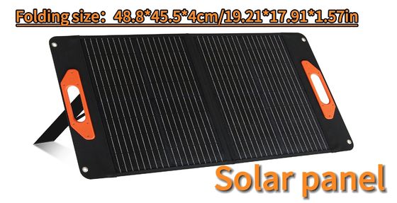 Mobilny panel słoneczny składany o mocy 60W z ogniwami 30W*2PCS i usługą posprzedażną