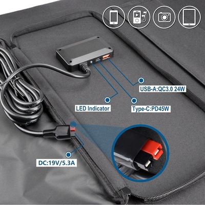 Monokrystaliczny krzemowy panel słoneczny do kampingu 100W 300W 400W
