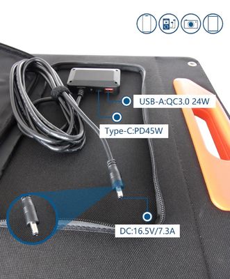 Lekkie monokrystaliczne panele słoneczne z krzemu o mocy 30W*4PCS