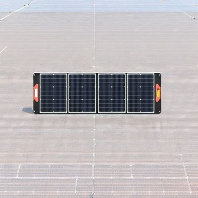 Złata zestaw fotowoltaiczny słoneczny do elektrowni i kempingu 100W 12V regulowany stojak