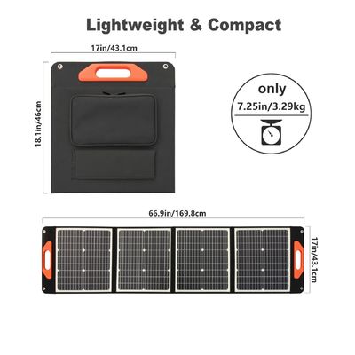 Warunek 100W 17,7V Elastyczny panel słoneczny do ładowarki Monokrystalowy materiał krzemowy