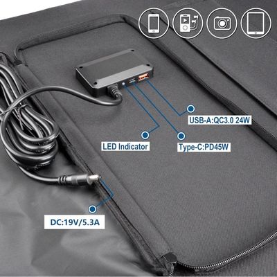 Warunek 100W 17,7V Elastyczny panel słoneczny do ładowarki Monokrystalowy materiał krzemowy