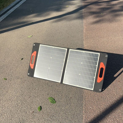 60W wysoki czarny lekki składany panel słoneczny z obsługą posprzedażną i wysoką...
