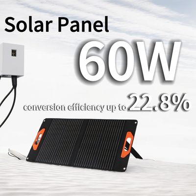 30W*2PCS domowe panele słoneczne o rozmiarze składanej 56*63*4,5 cm