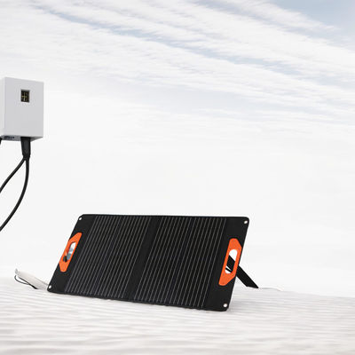 Monokrystaliczny krzem 50W 60W 100W 200W Przenośny panel słoneczny System zasilania