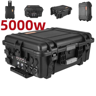 Emergency Mobile Power Station 5000W z materiałem powłoki stopu ABS i ładowarką słoneczną