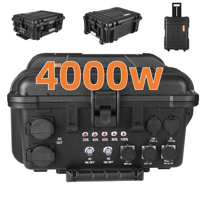 Przenośna Elektrownia Słoneczna 4000W Elektrownia Bateria Litowa