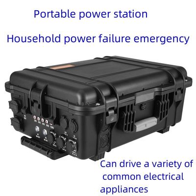 3000W moc szczytowa Niestandardowa zewnętrzna stacja przenośna energii słonecznej z baterią LiFePO4
