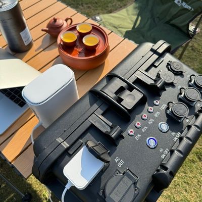 4800wh USB/Type-C Max5000W Zestaw zasilania do rybołówstwa autonomicznego i zewnętrznego