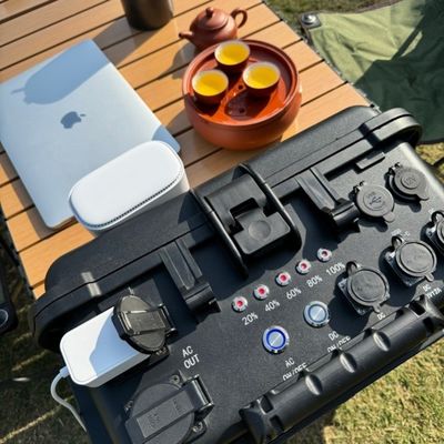 4000W przenośna elektrownia dla dronów Laptop Fotografia Generator tlenu Generator słoneczny