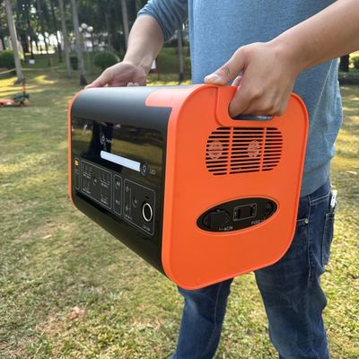 Elektrownia przenośna o wysokiej mocy 2200W Litowo-żelazowo-fosforowa bateria Układ słoneczny