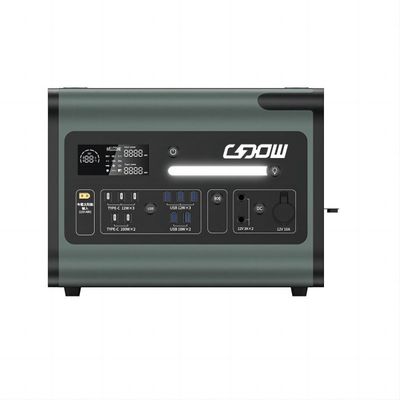 1800W-2400W Generator do ładowania energii słonecznej LiFePO4 Bateria Przenośna Moc Przenośna Moc domowa