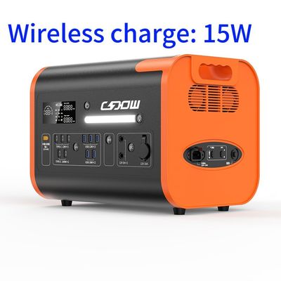 Elektrownia słoneczna 2200W Przenośny generator z bankiem mocy AC/DC 230V