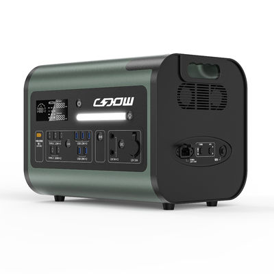 Typ C Wydajność Mobilna elektrownia dla domów i kempingów Około 25 kg 2048wh Generator słoneczny