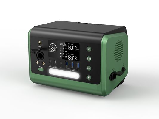 Dostosowanie 600W bezprzewodowe ładowanie AC/230 Wyjściowa elektrownia dla domu i kempingu
