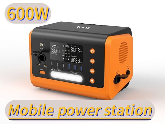 600wh słoneczna 600W przenośna elektrownia i 15W bezprzewodowe ładowanie