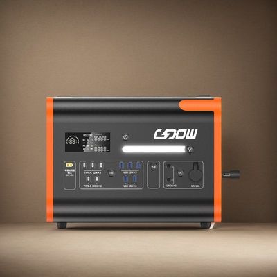 Przenośne źródło zasilania 2048wh 2000W Elektrownia słoneczna Zamówienie i próbki