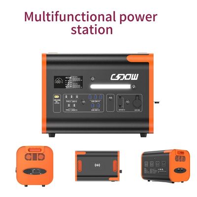 600W 1800W 2000W przenośna bateria litowo-żelazowo-fosforowa do elektrowni wiatrowej słonecznej