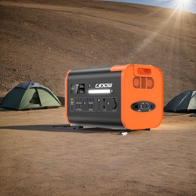 2048wh Nominalna moc przenośna elektrownia z szybkim ładowaniem 1500W i panelami słonecznymi
