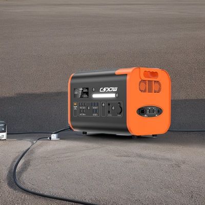 Ładowanie bezprzewodowe 15W 1000W 2200W przenośna elektrownia do obozowania awaryjnego na zewnątrz