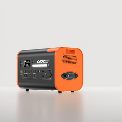 Pojazd na zewnątrz 2000W przenośna elektrownia z materiałem powłoki typu C i UL94V
