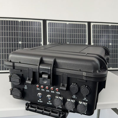 Przenośna elektrownia o nominalnej mocy 3840wh i ładowaniu paneli słonecznych o mocy 4000W