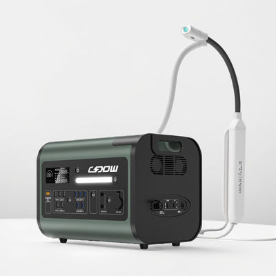 2048wh Płata słoneczna MPPT poza siecią Przenośna Elektrownia 600W/2000W/2200W dla kempingu/RV