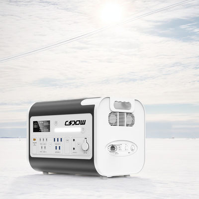 2048wh Płata słoneczna MPPT poza siecią Przenośna Elektrownia 600W/2000W/2200W dla kempingu/RV