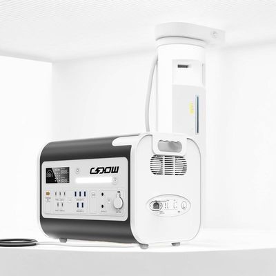 LiFePO4 Battery Camping/Home/Emergency Power Station 12.2000W Powtórnie ładowany generator słoneczny Przenośne zasilanie przenośne