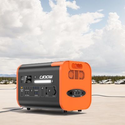 2048wh Elektrownia bez sieci elektrycznej 800W ABS PC Aluminiowa powłoka