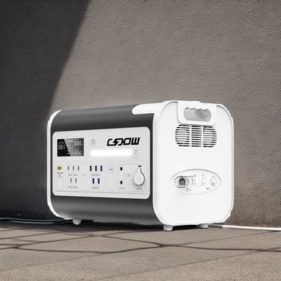 2048wh Elektrownia bez sieci elektrycznej 800W ABS PC Aluminiowa powłoka
