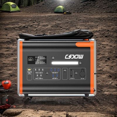 2048wh Przenośna Elektrownia BMS Ochrona 2200W System magazynowania baterii słonecznej