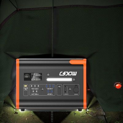 2048wh Przenośna Elektrownia BMS Ochrona 2200W System magazynowania baterii słonecznej