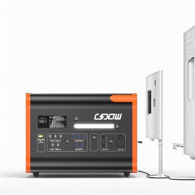 Niemcy 2000W 2048wh AC-DC Output Plug Electric Mobile Portable Lithium Power Station Generator słoneczny