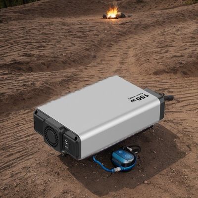 Dom nagły Kompaktny generator słoneczny 150W Przenośna elektrownia litowa