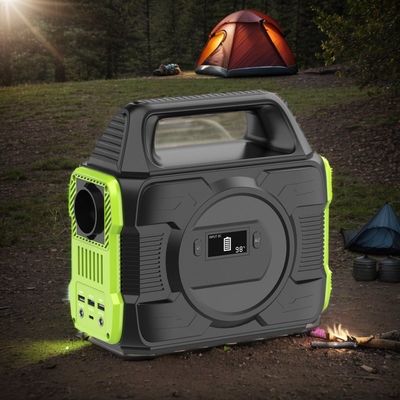 110V 300W przenośna stacja szybkiego ładowania z wyświetlaczem LCD i pojemnością baterii 8000mAh