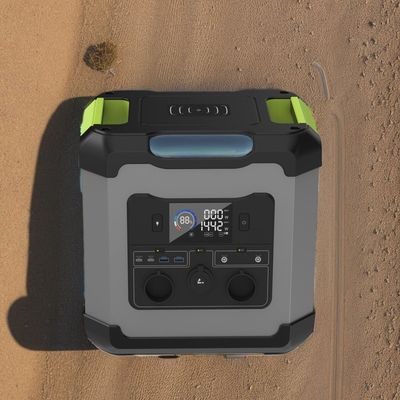 Wysokiej mocy Mobilna moc Super szybka 2000W Elektrownia magazynowania energii USB2 Wyjście 5V/4.5A