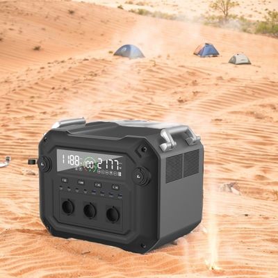 Wysokiej mocy 2500W 2340wh 110V 120V Generator słoneczny z materiałem powłoki profil aluminiowy ABS