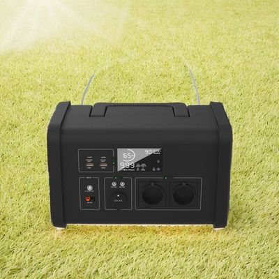 700W AC Wyjście rezerwa zasilania awaryjnego Wpis słoneczny Przenośny magazyn energii Elektrownia