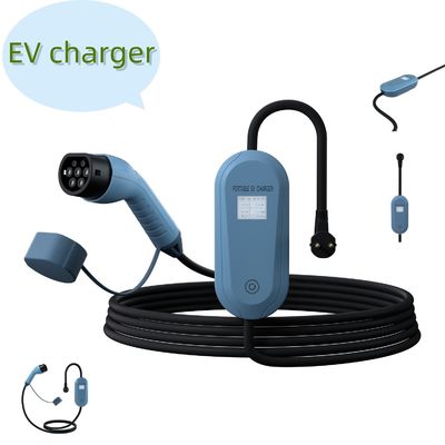 Jednopasowy przenośny ładowarka EV AC220V Mobilna ładowarka EV